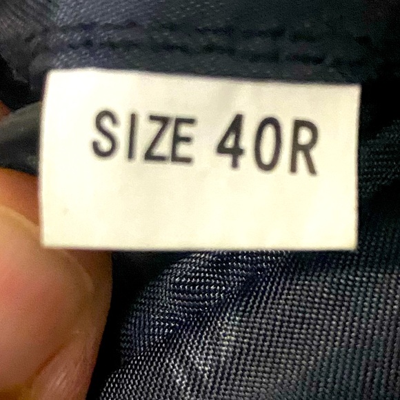 Mazzoni Blue Corduroy Sport Jacket Size 40R - Picture 3 of 4